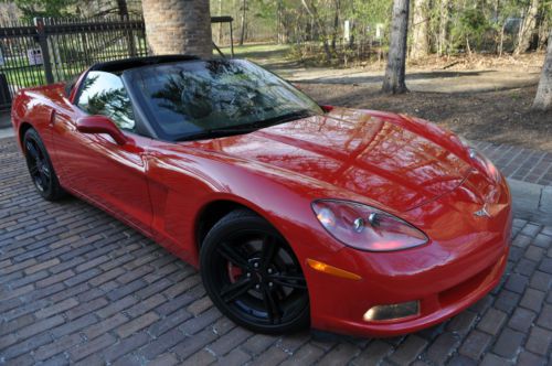 2009 chevrolet corvette no reserve /6.2l/ 6 speed manual/xenon/salvage/rebuilt