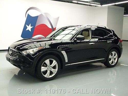 2011 infiniti fx35 deluxe touring sunroof nav 20&#039;s 32k texas direct auto