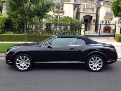 2008 bentley continental gtc convertible 2-door 6.0l