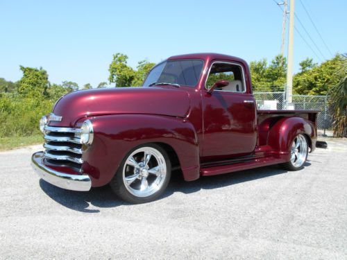 1948 chevrolet 3100 pickup,full custom, 350 v8,vintage air,auto,700r4,must see!!