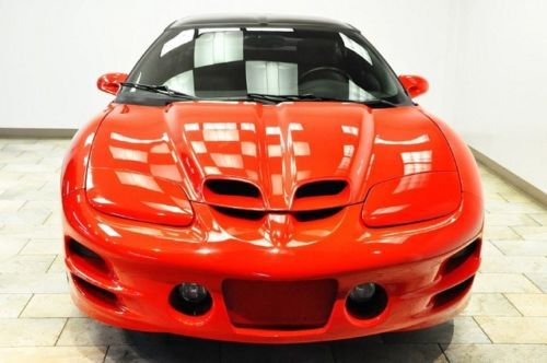 2002 pontiac firebird trans am low miles 6speed ws-6 red/blk 6speed