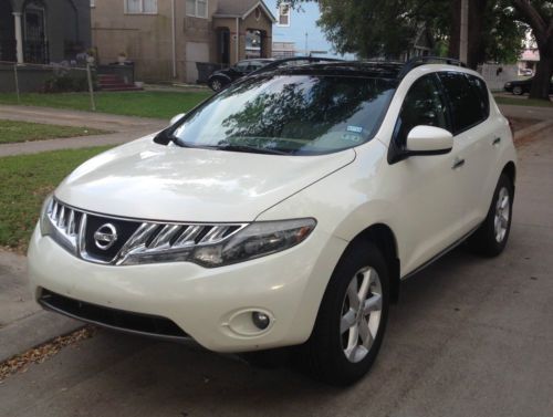 2009 nissan murano sl sport utility 4-door 3.5l awd with tow package