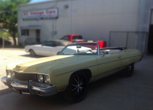 1973 chevrolet caprice classic convertible