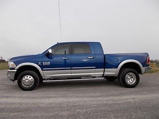 2014 ram 3500 laramie mega cab dually 4x4! aisin trans! cummins diesel! loaded!