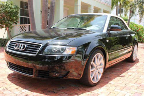 2005 audi a4 cabriolet-1.8t turbo-southern car-low mileage-best colors-18&#034;wheels