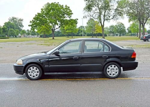 Purchase used Black 1998 Honda Civic LX in Birmingham, Alabama, United