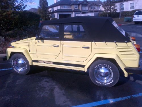 1973 volkswagen thing base 1.6l