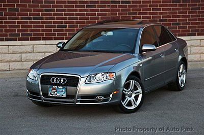 07 a4 2.0t quatro awd leather heated seats power sunroof cd changer alloy wheels