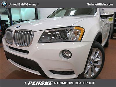 Xdrive28i low miles 4 dr suv automatic gasoline 2.0l l4 fi dohc 16v alpine white