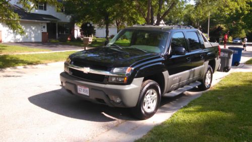 2002 chevrolet avalanche 1500 base crew cab pickup 4-door 5.3l