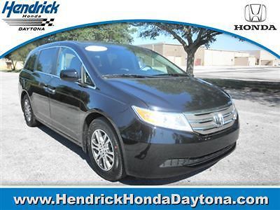 Honda odyssey ex-l, honda certified, carfax one owner low miles 4 dr van automat