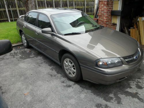 2001 chevrolet impala base sedan 4-door 3.4l