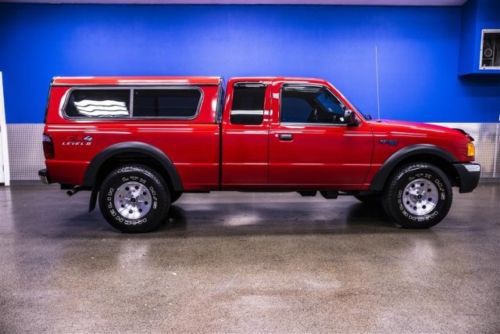 2004 ford ranger fx4 low 84k miles v6 hard canopy 5 speed manual pickup truck