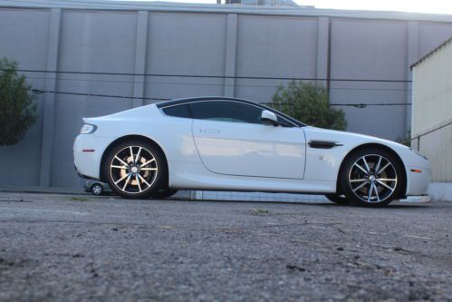 White aston martin vantage n420