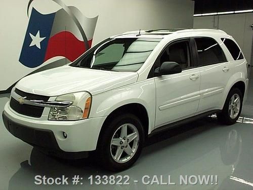 2005 chevrolet equinox lt awd sunroof leather 63k miles texas direct auto