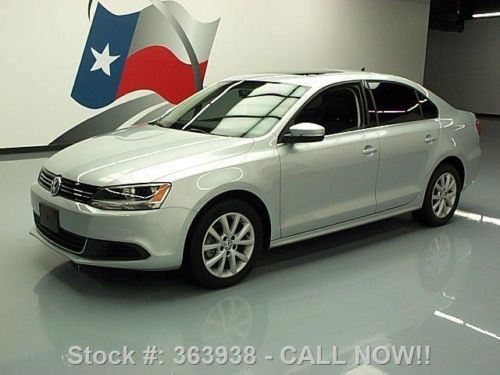 2013 volkswagen jetta se 2.5 sunroof heated seats 8k mi texas direct auto