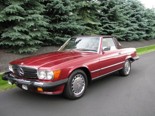 One owner low miles flawless 1989 mercedes benz 560 sl