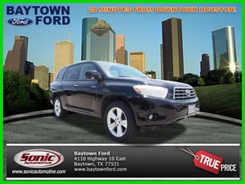 Limited highlander leather auto tv/dvd/roof camera 1owner carfax we finance