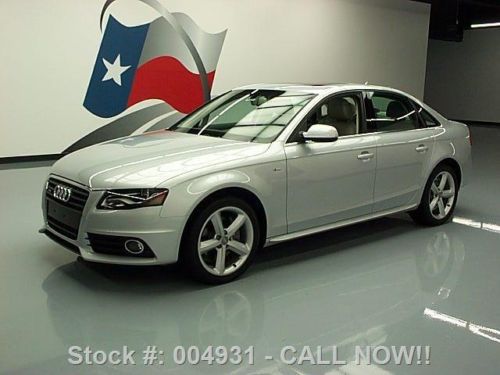 2012 audi a4 quattro premium plus s-line awd nav 61k mi texas direct auto