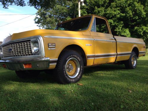 1972 chevrolet c 10 cheyenne big block long bed