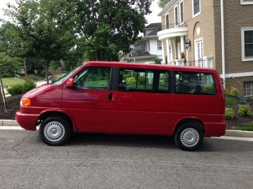 1999 volkswagen vw eurovan  weekender vr6 engine