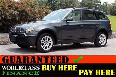 1-owner low mi 2004 bmw x3 2.5i awd pano hts seats perfect 05 06 07 08 x5 3.0i