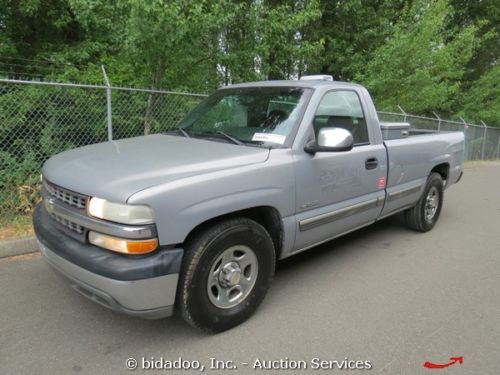 2002 chevrolet silverado 1500 regular cab pickup truck  5.3l vortec v8 engine