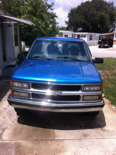 1997 cheverolet c/k1500 pickup 2 door extended cab custom interior &amp; sound