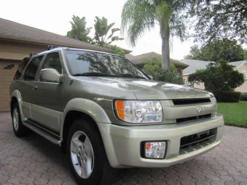 2003 infiniti qx4 4x4 leather sunroof bose 6disc changer immaculate pristine!!!!