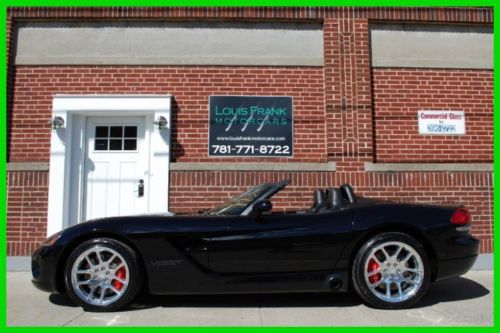 One owner 100% stock! roadster blk/blk best color combo museum quality serviced!