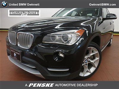 Xdrive35i low miles automatic gasoline 3.0l straight 6 cyl jet black