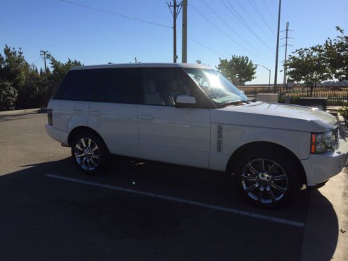 2008 range rover hse supercharged