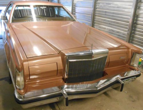 1978 lincoln mark v base coupe 2-door 7.5l continental