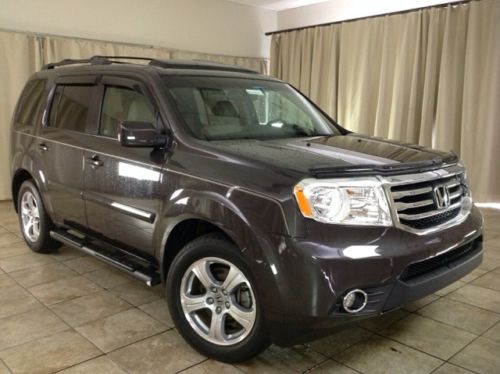 No reserve honda pilot ex-l suv 3.5l v6 4wd auto leather 3rd row dvd sunroof