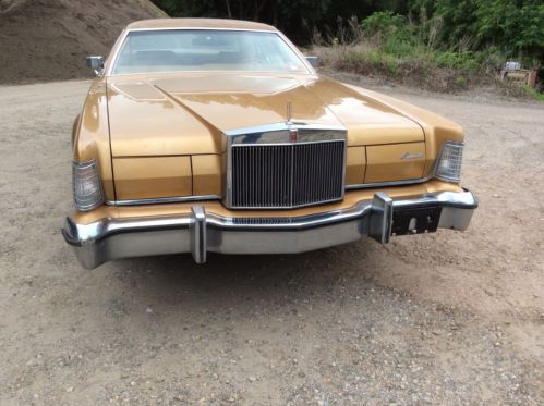 1974 lincoln mark iv 32k original miles, barn find original survivor