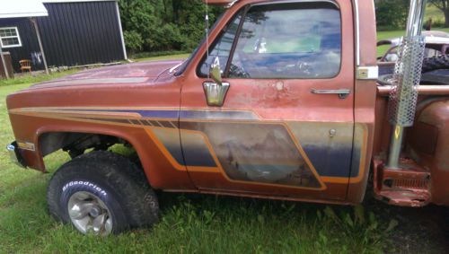 Lifted 1978 chevrolet 1500 4x4 custom chevy 305 v8