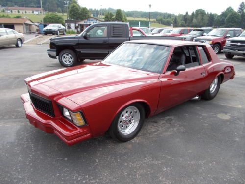 1979 chevy monte carlo prostreet  street rod