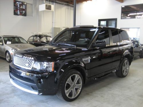 2013 land rover sport sc autobiography black !