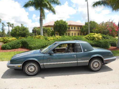 Beautiful 1992 buick riviera 1-owner! only 71k original miles! garaged