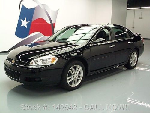 2013 chevy impala ltz sunroof htd leather spoiler 35k texas direct auto