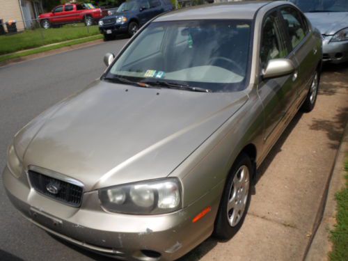 2001 hyundai elantra gls sedan 4-door 2.0l