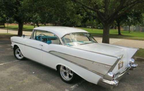 1957 Chevy Bel Air 2 door hardtop coupe hot rod, US $41,500.00, image 7