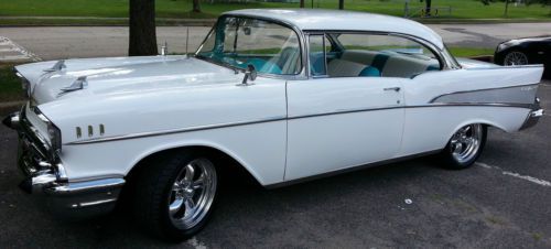 1957 Chevy Bel Air 2 door hardtop coupe hot rod, US $41,500.00, image 8