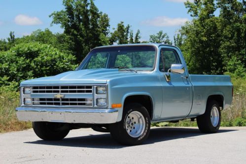 1985 chevrolet c10 silverado swb 2wd hotrod rust free restored no reserve
