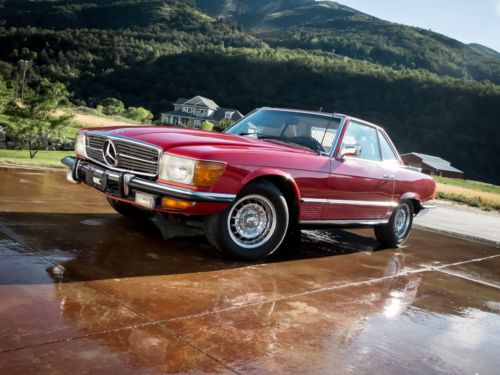 1972 mercedes-benz 450 sl convertible - rare 450sl - original mint collectible!!