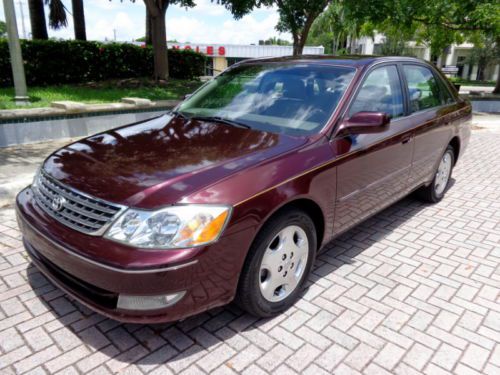 Florida 48,814 orig miles 04 avalon clean carfax leather jbl 3.0l v6 no reserve