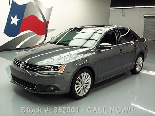 2011 volkswagen jetta 2.5 sel sunroof nav htd seats 18k texas direct auto