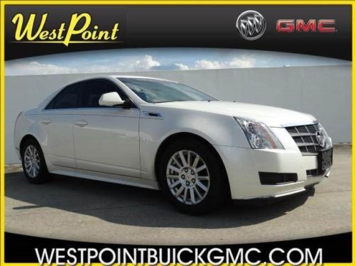 2011 cadillac cts sedan luxury auto back up camara carfax one owner no reserve