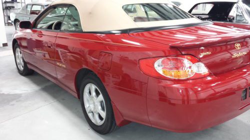 2002 SLE V-6 red convertible 11,000 ORIGINAL MILES one owner, CLEAN CARFAX, US $13,900.00, image 4