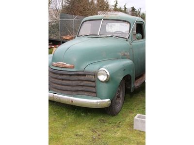 1950 chevy 3100 pickup truck - good chevrolet builder